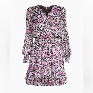 OFFERS Welcome MICHAEL Michael KorsJulia Smocked Floral Minidress XS/P